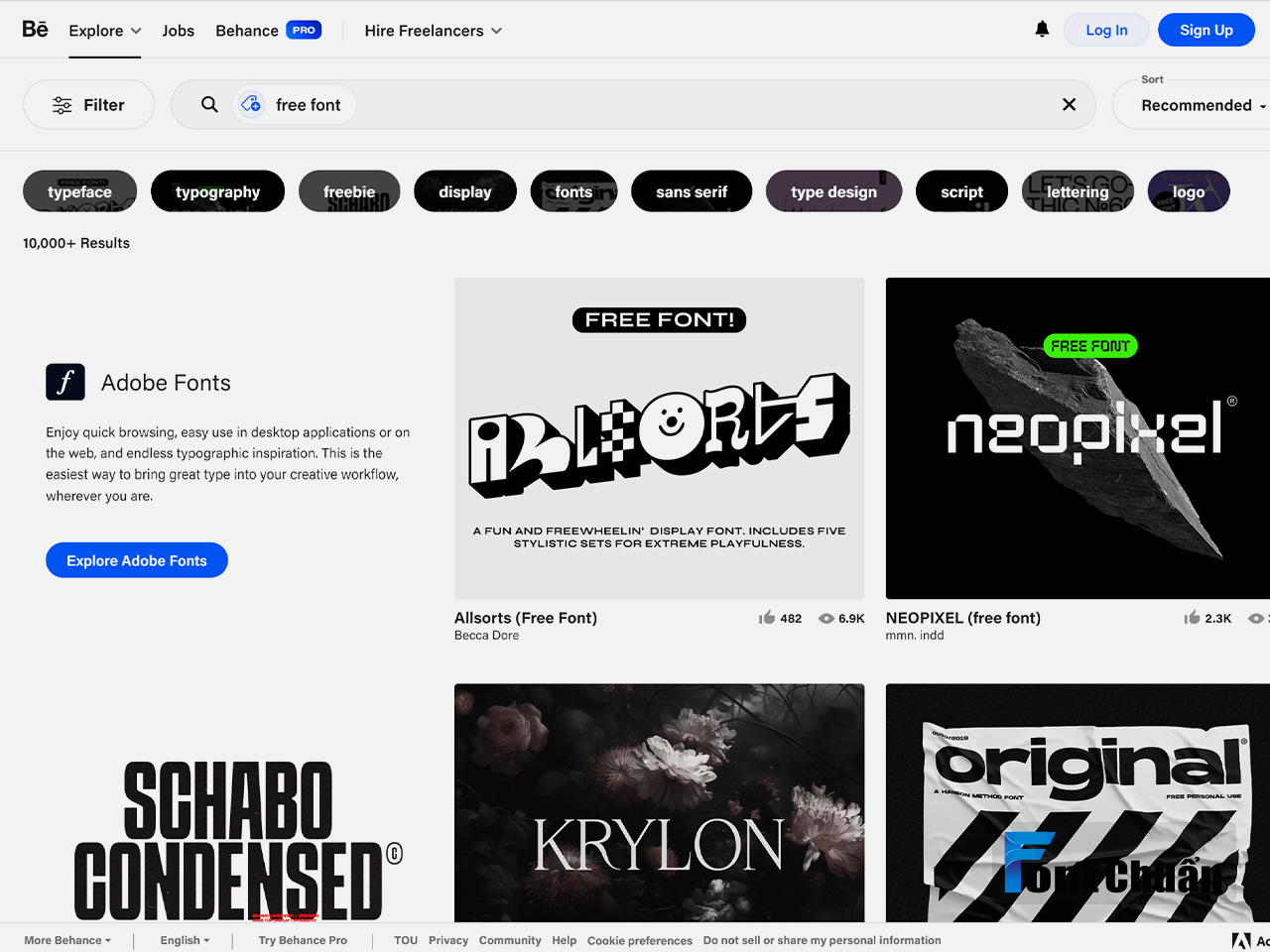 Font Behance