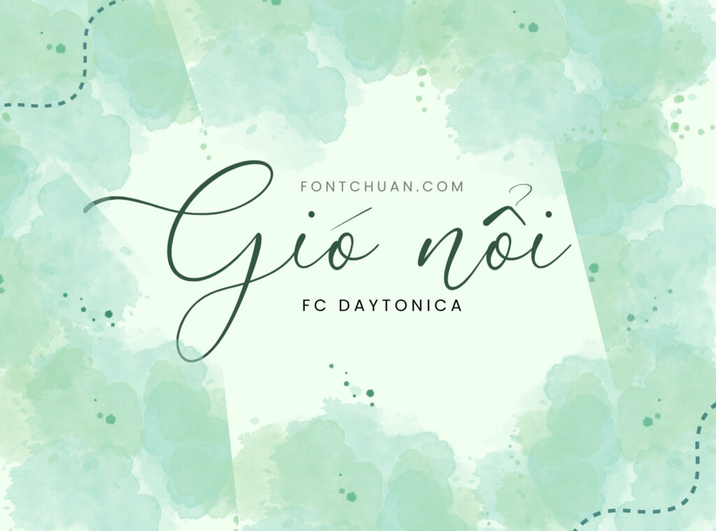 Font FC Daytonica Việt Hóa