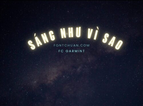 Font FC Garmint Việt Hóa