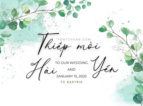 Font FC Kastria Việt Hóa