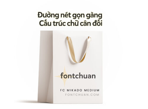 Font FC Mikado Medium Việt Hóa