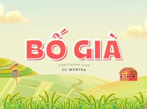 Font FC Montra Việt Hóa