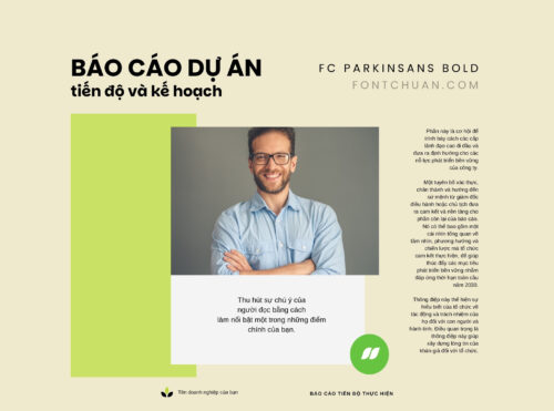 Font FC Parkinsans Bold Việt Hóa