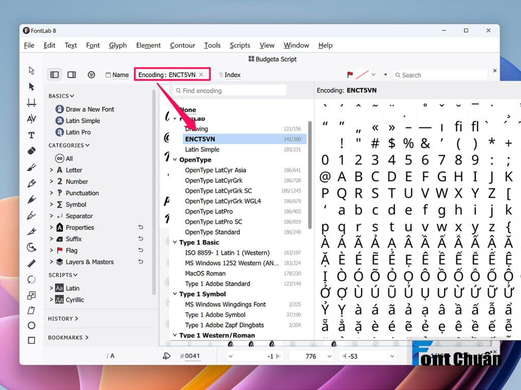 Các bước Việt hóa Font chữ đơn giản