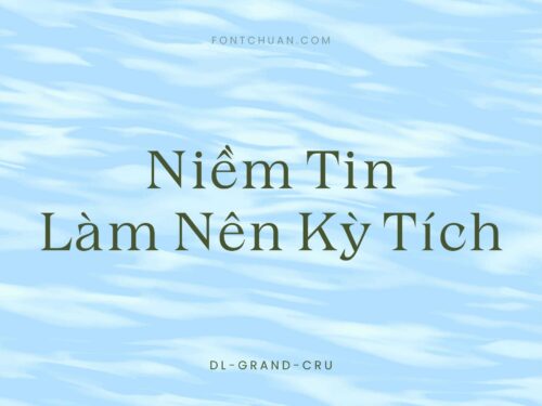 Font DL Grand Cru Việt Hóa