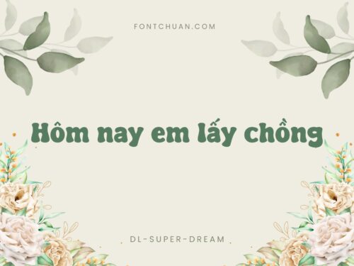 Font DL Super Dream Việt Hóa