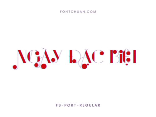 Font FS Fs Port Regular Việt Hóa