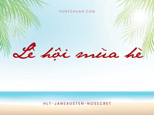 Font HLT Janeausten Nosecret Việt Hóa