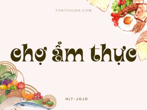 Font HLT Jojo Việt Hóa