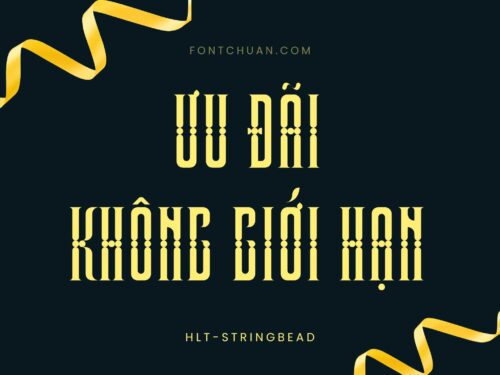 Font HLT Stringbead Việt Hóa
