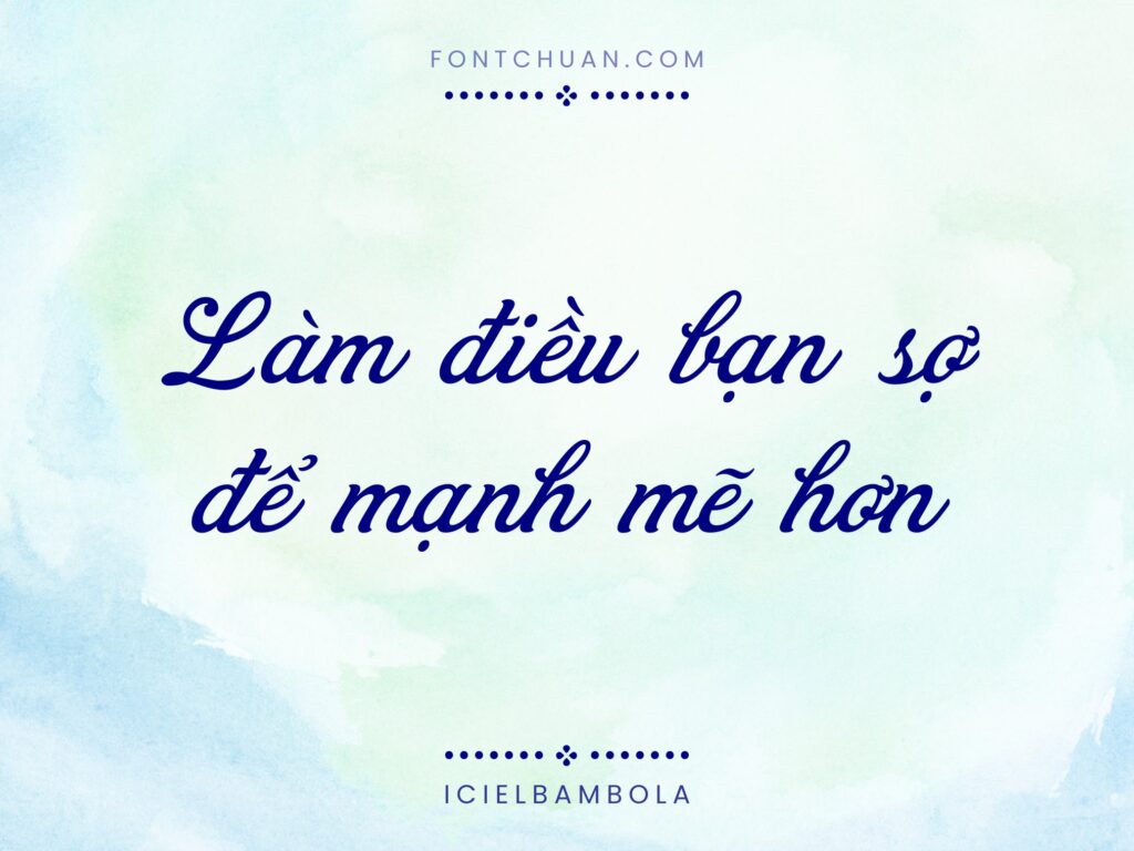 Font iCiel Bambola Việt Hóa