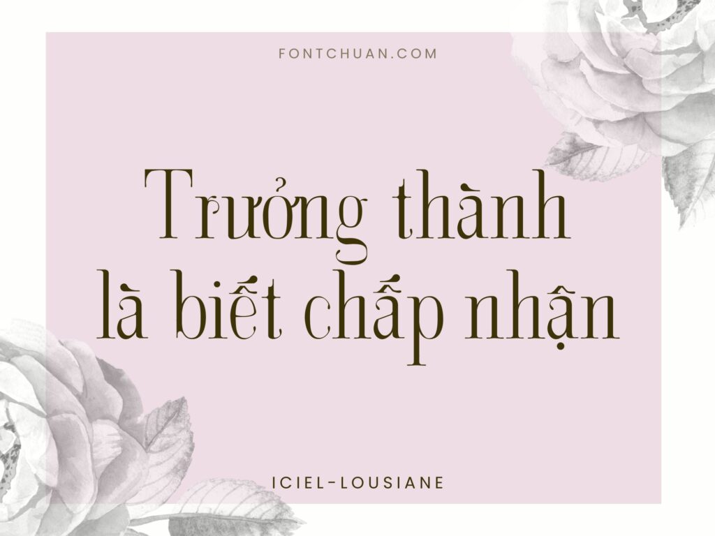 Font iCiel Lousiane Việt Hóa