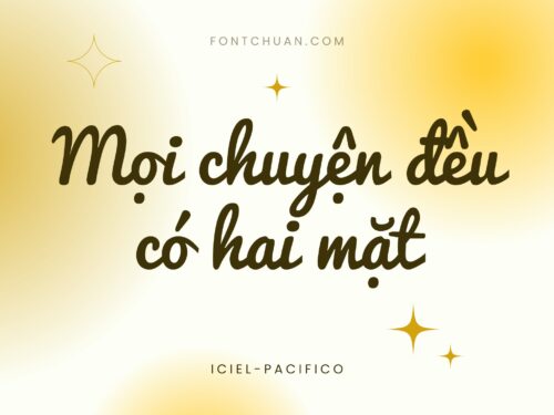 Font iCiel Pacifico Việt Hóa