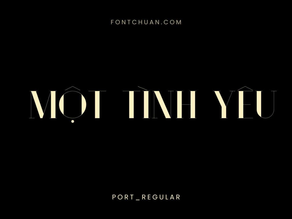 Font iCiel Port Việt Hóa