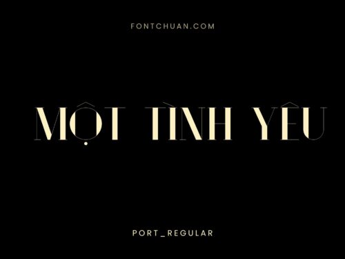 Font iCiel Port Việt Hóa