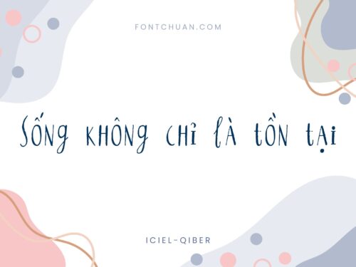 Font iCiel Qiber Việt Hóa