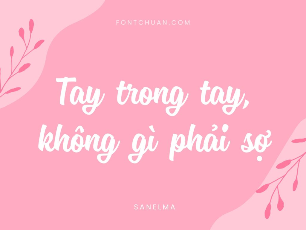 Font iCiel Sanelma Việt Hóa