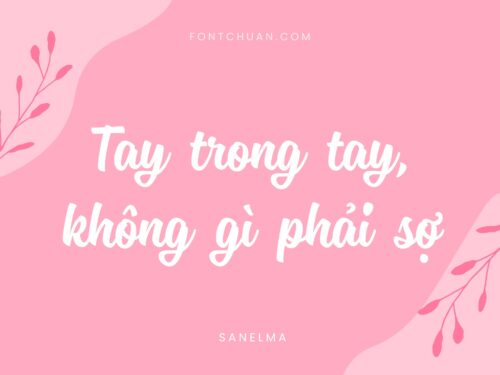 Font iCiel Sanelma Việt Hóa