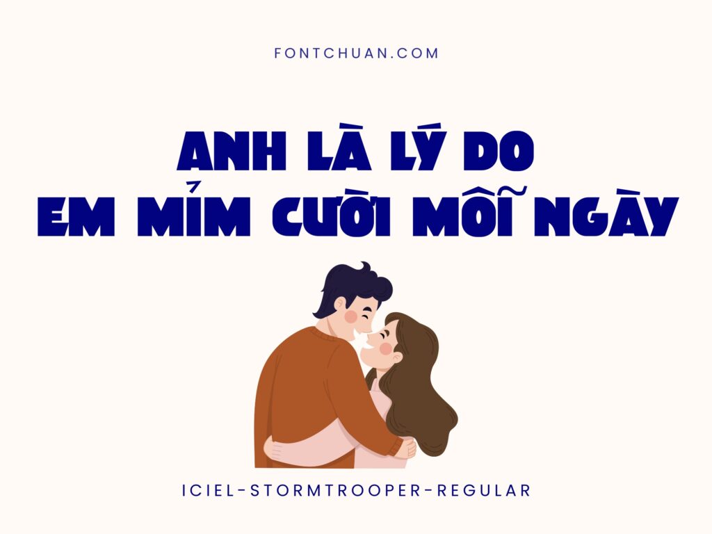 Font iCiel Stormtrooper Regular Việt Hóa