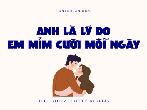 Font iCiel Stormtrooper Regular Việt Hóa