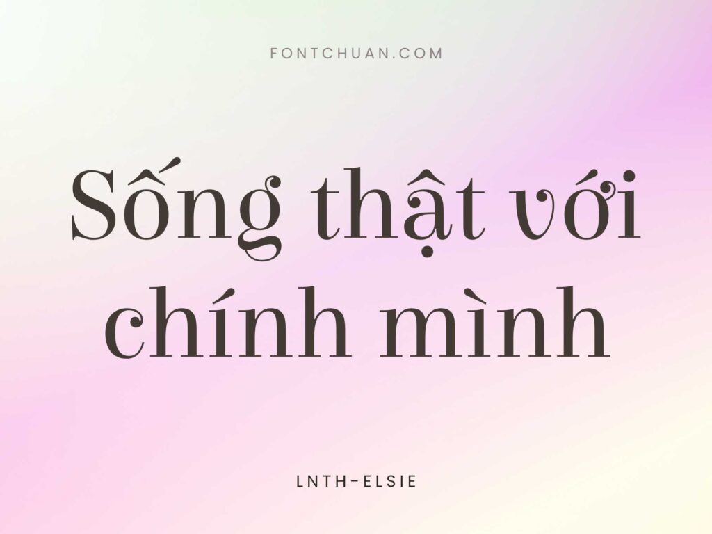 Font LNTH Elsie Việt Hóa