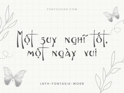 Font LNTH Fontasia Việt Hóa