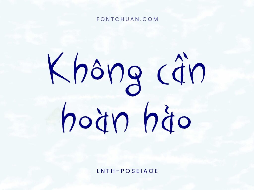 Font LNTH Poseidon Aoe Việt Hóa
