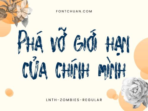 Font LNTH Zombies Việt Hóa