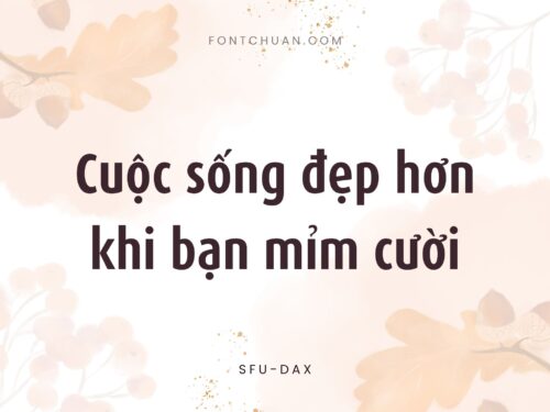 Font SFU Dax Việt Hóa