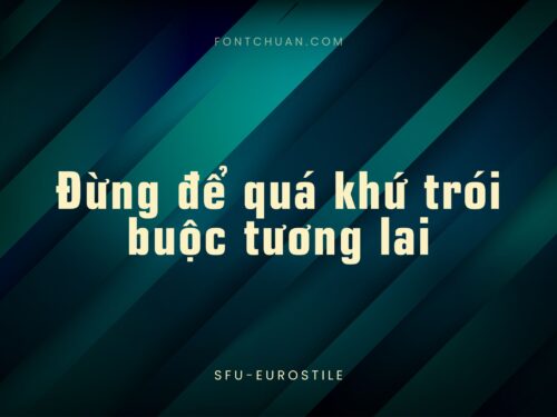 Font SFU Eurostile Việt Hóa