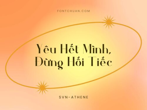 Font SVN Athene Việt Hóa