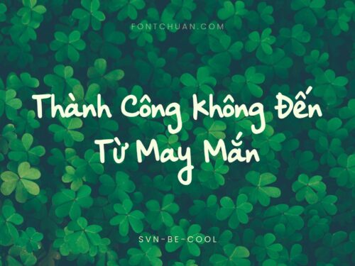 Font SVN Be Cool +Swashes Việt Hóa