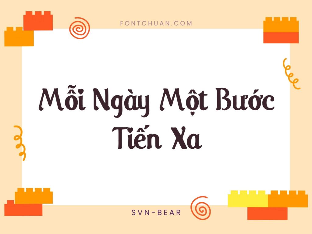 Font SVN Bear Việt Hóa
