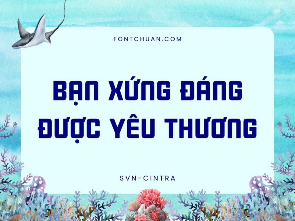 Font SVN Cintra Việt Hóa