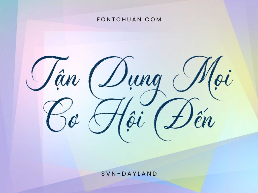 Font SVN Dayland Việt Hóa