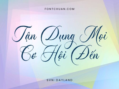 Font SVN Dayland Việt Hóa