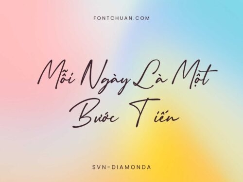 Font SVN Diamonda Việt Hóa