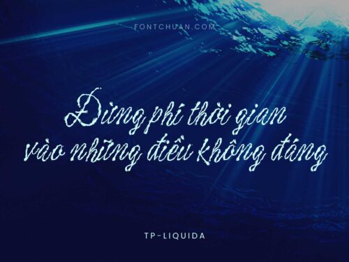 Font TP Liquida Việt Hóa