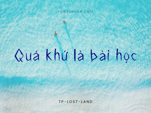 Font TP Lost Land Việt Hóa