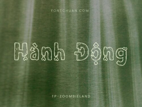 Font TP Zombieland Việt Hóa