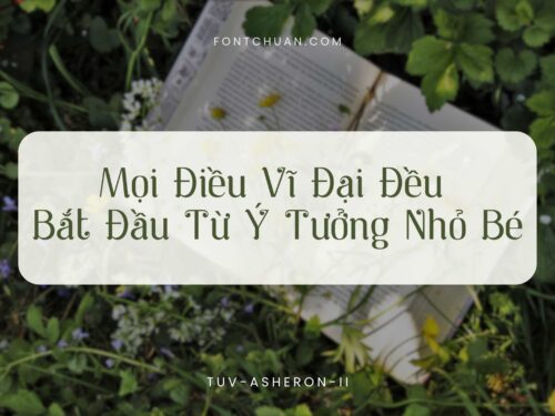 Font TUV Asheron Ii Việt Hóa