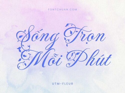 Font UTM Fleur Việt Hóa