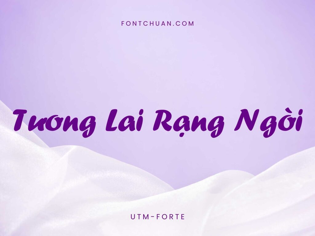 Font UTM Forte Việt Hóa