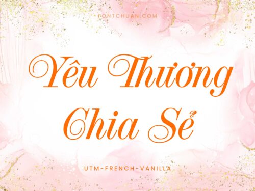 Font UTM French Vanilla Việt Hóa