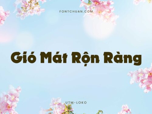Font UTM Loko Việt Hóa