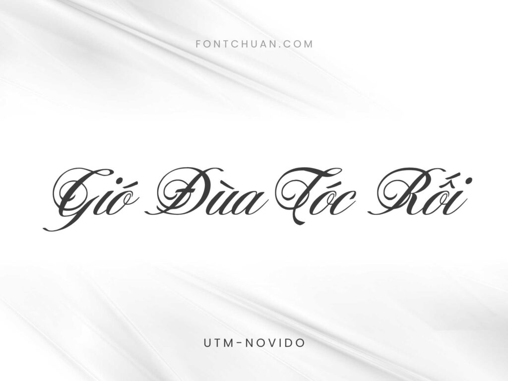 Font UTM Novido Việt Hóa