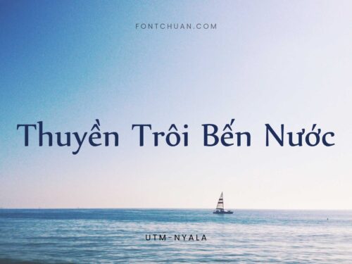 Font UTM Nyala Việt Hóa