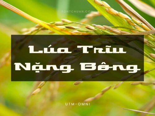 Font UTM Omni Việt Hóa