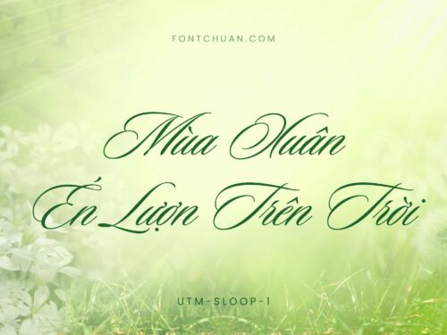 Font UTM Sloop 1 Việt Hóa