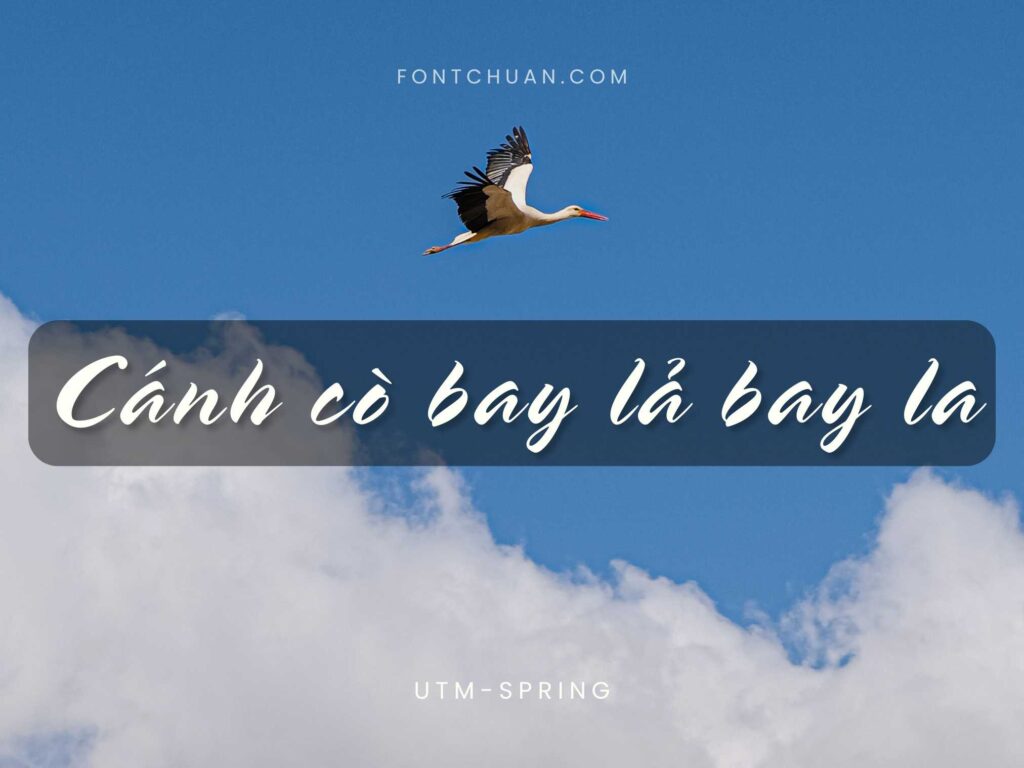 Font UTM Spring Việt Hóa